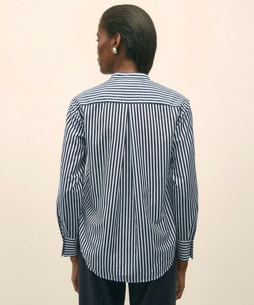 Brooks Brothers / ブルックス ブラザーズ シャツ・ブラウス | コットン／シルク　ダブルパッチポケット　ストライプシャツ | 詳細2