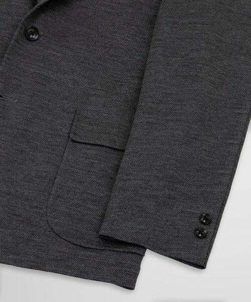 Brooks Brothers / ブルックス ブラザーズ テーラードジャケット | ラミー　ジャージー　段返り3ボタン　アンコンジャケット | 詳細4