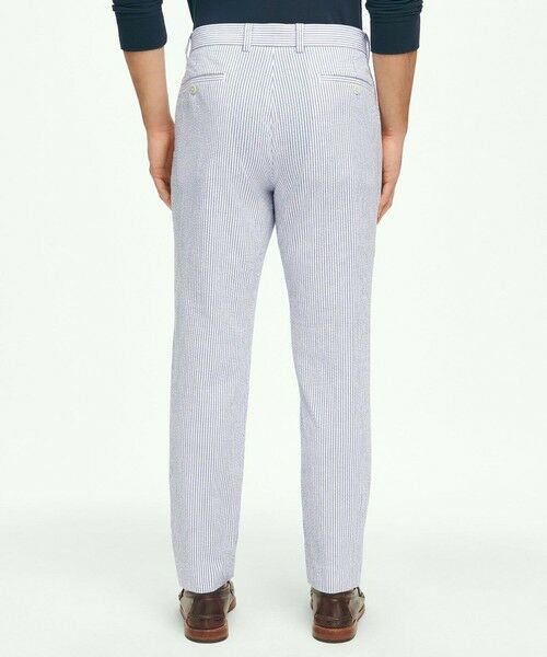 ビンテージ BROOKSBROTHERS タックパンツ シアサッカー USA製 ビンテージ BROOKSBROTHERS タックパンツ シアサッカー USA製