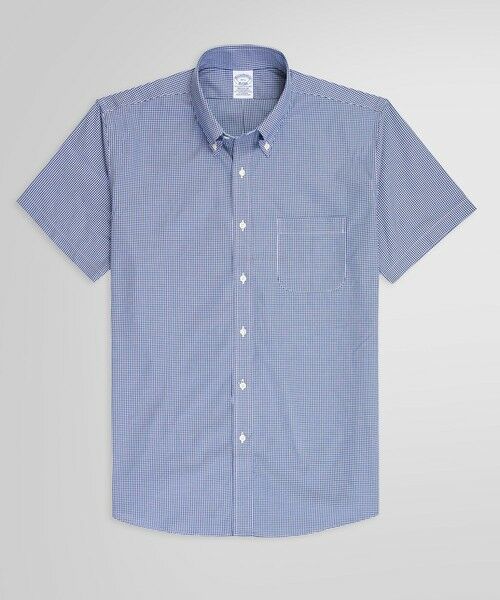 Brooks Brothers / ブルックス ブラザーズ シャツ・ブラウス | スーピマコットンストレッチ　ギンガムチェック　ショートスリーブ　ドレスシャツ　Regular Fit | 詳細2