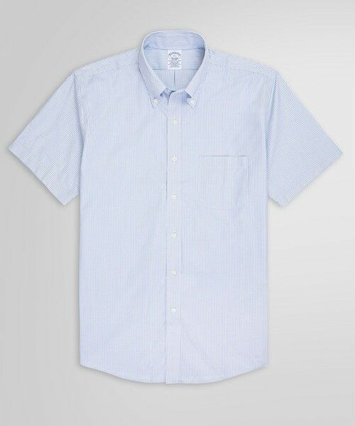 Brooks Brothers / ブルックス ブラザーズ シャツ・ブラウス | スーピマコットンストレッチ キャンディストライプ ショートスリーブ ドレスシャツ Regular Fit | 詳細6