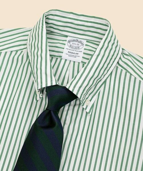 Brooks Brothers / ブルックス ブラザーズ シャツ・ブラウス | スーピマコットン　ボールドストライプ　ドレスシャツ　Regular Fit　Made in USA | 詳細2