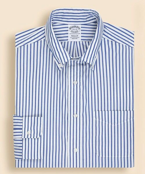 Brooks Brothers / ブルックス ブラザーズ シャツ・ブラウス | スーピマコットン　ボールドストライプ　ドレスシャツ　Regular Fit　Made in USA | 詳細9