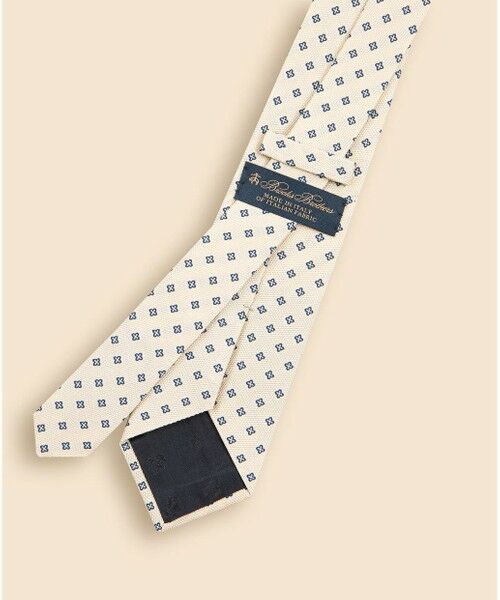 Brooks Brothers / ブルックス ブラザーズ ネクタイ | シルク／コットン　スモールフラワー　ジャカードタイ | 詳細1