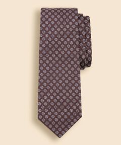 Brooks Brothers / ブルックス ブラザーズ ネクタイ | シルク　フラワーモチーフ　ジャカードタイ