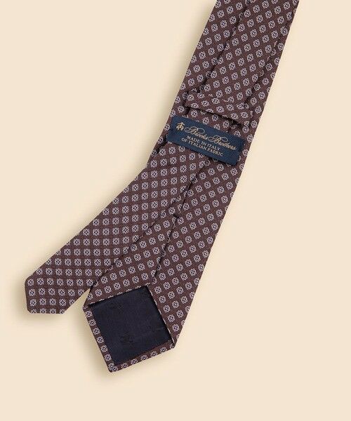 Brooks Brothers / ブルックス ブラザーズ ネクタイ | シルク　フラワーモチーフ　ジャカードタイ | 詳細1