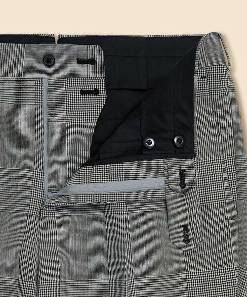 ◇JAPAN TRAD.◇ ウール グレンプラッド 2釦スーツ Classic