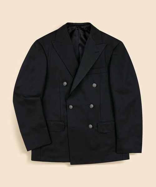 ◇JAPAN TRAD.◇ ウール ダブル6釦ブレザー Classic Made by