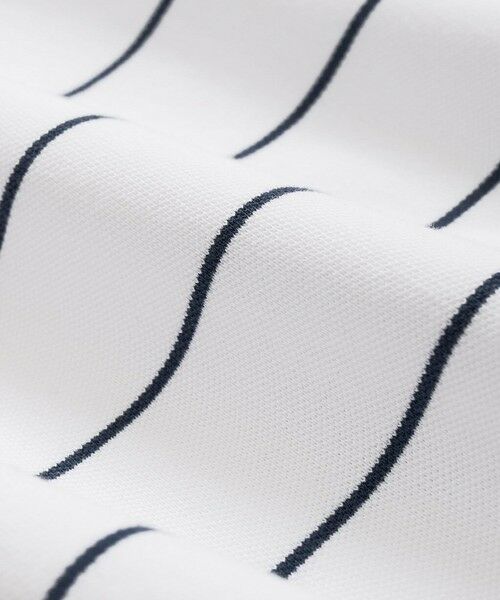 Brooks Brothers / ブルックス ブラザーズ ポロシャツ | スーピマコットン GFロゴ サッカーストライプ ジョニーカラーポロシャツ Slim Fit | 詳細2