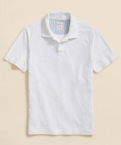 Brooks Brothers / ブルックス ブラザーズ ポロシャツ | コットン／ポリエステルジャージー　テリークロス　GFジャカード　ポロシャツ