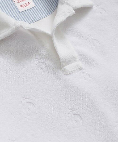 Brooks Brothers / ブルックス ブラザーズ ポロシャツ | コットン／ポリエステルジャージー　テリークロス　GFジャカード　ポロシャツ | 詳細1