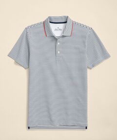 Brooks Brothers / ブルックス ブラザーズ ポロシャツ | Performance Series　ストレッチジャージー　ストライプ　ポロシャツ