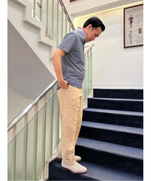 Brooks Brothers / ブルックス ブラザーズ ポロシャツ | Performance Series　ストレッチジャージー　ストライプ　ポロシャツ | 詳細6