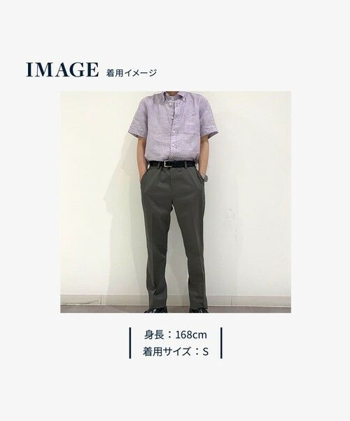 Brooks Brothers / ブルックス ブラザーズ シャツ・ブラウス | アイリッシュリネン　ショートスリーブ　スポーツシャツ　Regular Fit | 詳細19