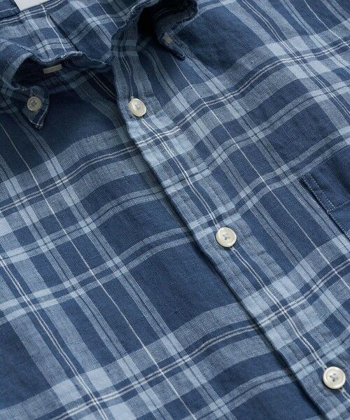 Brooks Brothers / ブルックス ブラザーズ シャツ・ブラウス | アイリッシュリネン　チェック　ショートスリーブ　カジュアルシャツ　Regular Fit | 詳細1