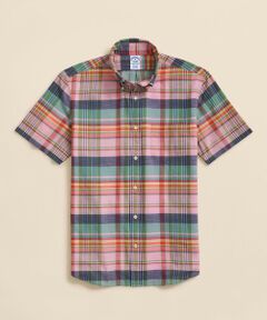 Brooks Brothers / ブルックス ブラザーズ シャツ・ブラウス | コットン　マドラスチェック　ショートスリーブ　カジュアルシャツ　Regular Fit