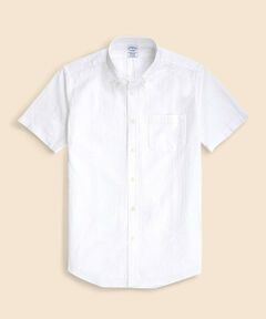 Brooks Brothers / ブルックス ブラザーズ シャツ・ブラウス | ストレッチコットン　シアサッカー　ショートスリーブ　カジュアルシャツ　Regular Fit
