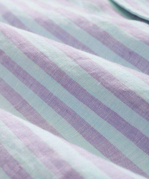 Brooks Brothers / ブルックス ブラザーズ シャツ・ブラウス | アイリッシュリネン ストライプ キャンプシャツ Regular Fit | 詳細2