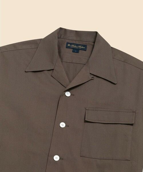 Brooks Brothers / ブルックス ブラザーズ シャツ・ブラウス | コットンピケ　オープンカラーシャツ | 詳細1