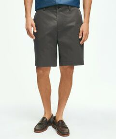 Brooks Brothers / ブルックス ブラザーズ ショート・ハーフ・半端丈パンツ | ストレッチコットン　ライトウエイトアドバンテージチノ　プレーンフロント　9inショーツ