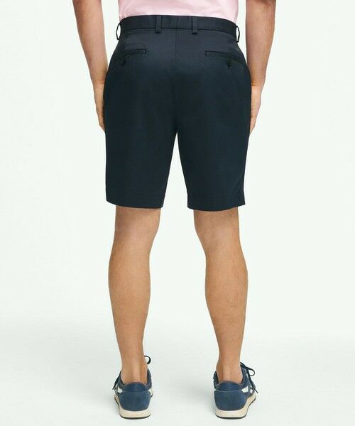 Brooks Brothers / ブルックス ブラザーズ ショート・ハーフ・半端丈パンツ | ストレッチコットン ライトウエイトアドバンテージチノ プレーンフロント 9inショーツ | 詳細4