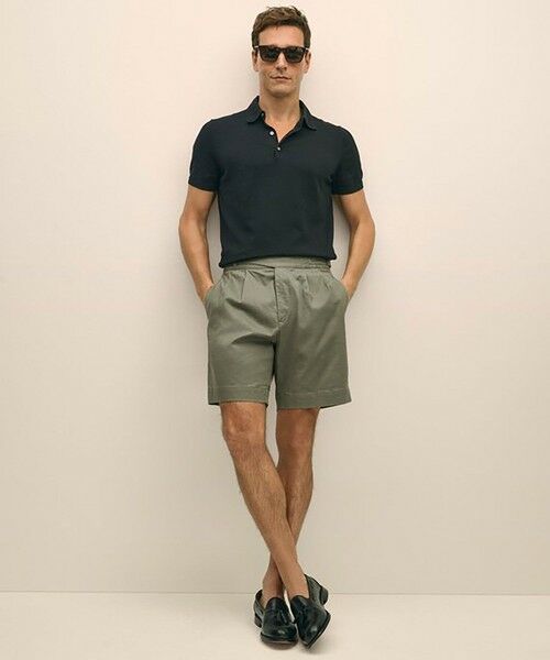 【Macalastair】グルカショーツ サイズ40 セール】 ストレッチコットン 8inグルカショーツ （ショート