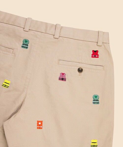 Brooks Brothers / ブルックス ブラザーズ ショート・ハーフ・半端丈パンツ | ストレッチコットン　ライフジャケットエンブロイダリー　7inショーツ | 詳細5