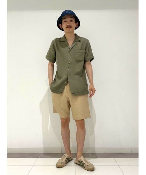 Brooks Brothers / ブルックス ブラザーズ ショート・ハーフ・半端丈パンツ | リネン/コットン プレーンフロント 9inショーツ | 詳細5