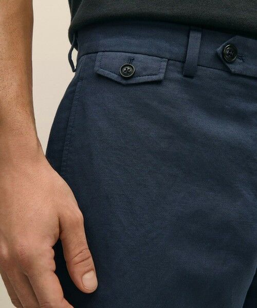 Brooks Brothers / ブルックス ブラザーズ ショート・ハーフ・半端丈パンツ | リネン/コットン プレーンフロント 9inショーツ | 詳細8