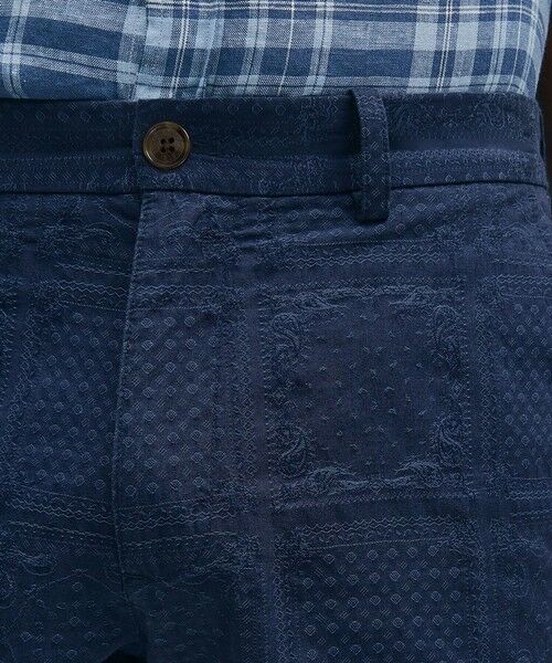 Brooks Brothers / ブルックス ブラザーズ ショート・ハーフ・半端丈パンツ | コットン　ペイズリー　プレーンフロント　7inショーツ | 詳細2