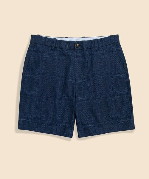 Brooks Brothers / ブルックス ブラザーズ ショート・ハーフ・半端丈パンツ | コットン　ペイズリー　プレーンフロント　7inショーツ | 詳細4