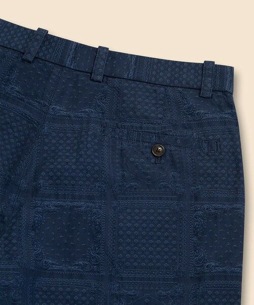 Brooks Brothers / ブルックス ブラザーズ ショート・ハーフ・半端丈パンツ | コットン　ペイズリー　プレーンフロント　7inショーツ | 詳細5