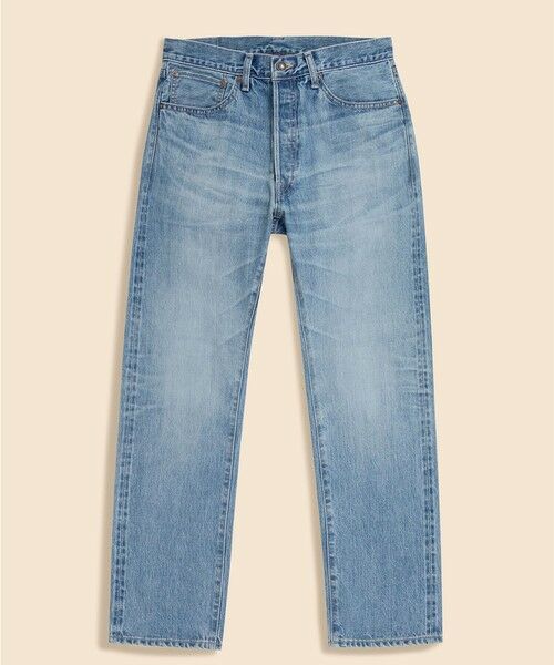 Brooks Brothers / ブルックス ブラザーズ デニムパンツ | ストーンウォッシュデニム ファイブポケットパンツ(ブルー)