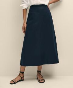 Brooks Brothers / ブルックス ブラザーズ ロング・マキシ丈スカート | リネン　Aライン　ロングスカート