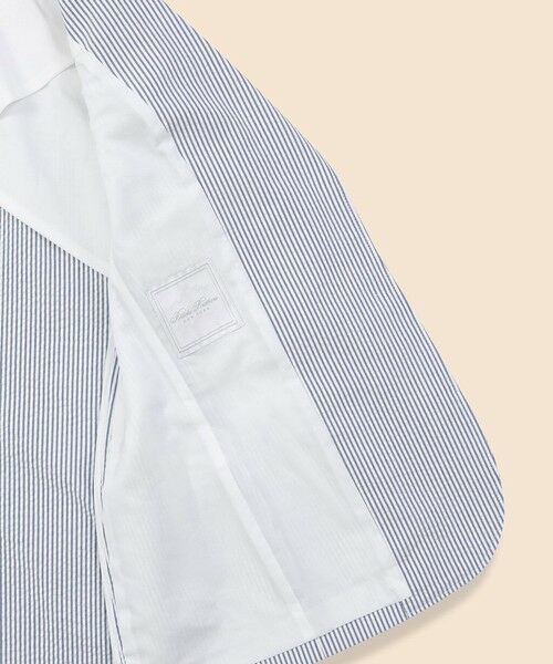 Brooks Brothers / ブルックス ブラザーズ テーラードジャケット | コットン　シアサッカーストライプ　３ボタンジャケット | 詳細5