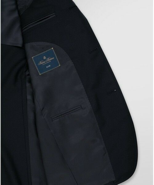 ミラクルクリンプウール 段返り3釦 ブレザー Slim （テーラード