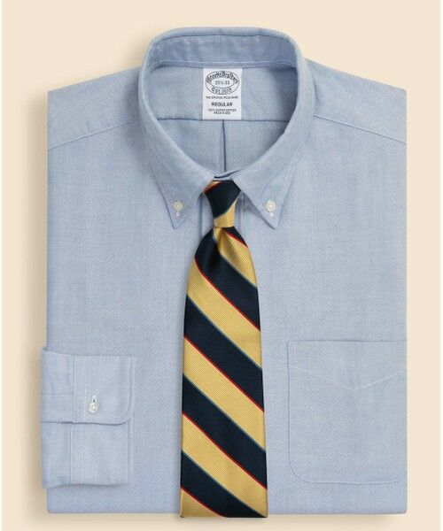 Brooks Brothers/ブルックス ブラザーズ スーピマコットン オックスフォード ドレスシャツ Regular Fit Made in USA ブルー 16 1/2-33 Brooks Brothers/ブルックス ブラザーズ スーピマコットン オックスフォード ドレスシャツ Regular Fit Made in USA ブルー 16 1/2-33