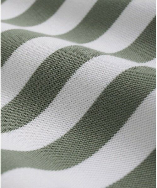 Brooks Brothers / ブルックス ブラザーズ ポロシャツ | スーピマコットンストレッチピケ　GFロゴ　マリナーストライプ　ポロシャツ　Slim Fit | 詳細2