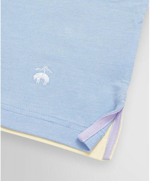 Brooks Brothers / ブルックス ブラザーズ ポロシャツ | コットンストレッチピケ　GFロゴ　ファン　ポロシャツ | 詳細4