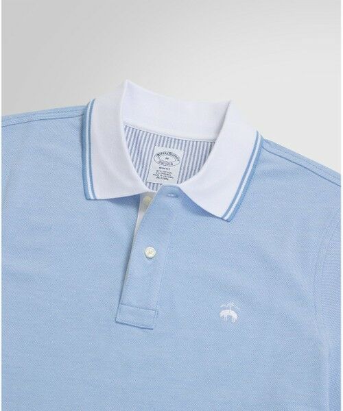 Brooks Brothers / ブルックス ブラザーズ ポロシャツ | コットンストレッチピケ　GFロゴ　ポロシャツ　Slim Fit | 詳細3