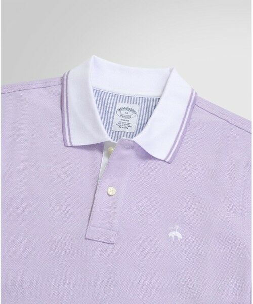 Brooks Brothers / ブルックス ブラザーズ ポロシャツ | コットンストレッチピケ　GFロゴ　ポロシャツ　Slim Fit | 詳細5