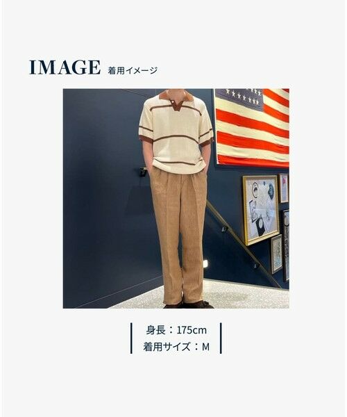 Brooks Brothers / ブルックス ブラザーズ ポロシャツ | コットン　ワイドピッチストライプ　ポロセーター | 詳細9