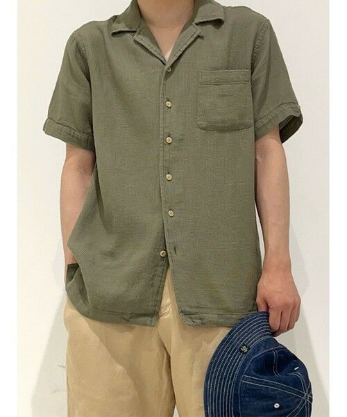 Brooks Brothers / ブルックス ブラザーズ シャツ・ブラウス | コットン ワッフル キャンプシャツ Regular Fit | 詳細7