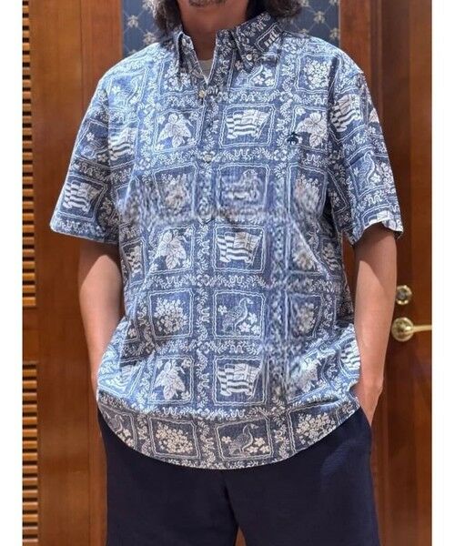 Brooks Brothers / ブルックス ブラザーズ シャツ・ブラウス | Brooks Brothers×Reyn Spooner　コットン／ポリエステル　プルオーバー　アロハシャツ | 詳細7