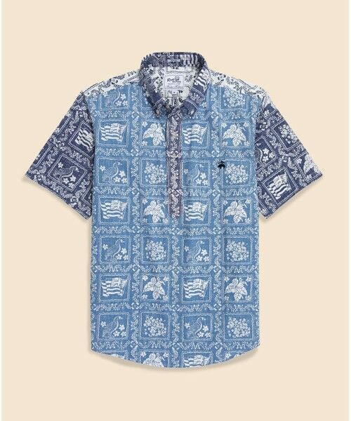 Brooks Brothers / ブルックス ブラザーズ シャツ・ブラウス | Brooks Brothers×Reyn Spooner　コットン／ポリエステル　プルオーバー　ファン　アロハシャツ | 詳細1