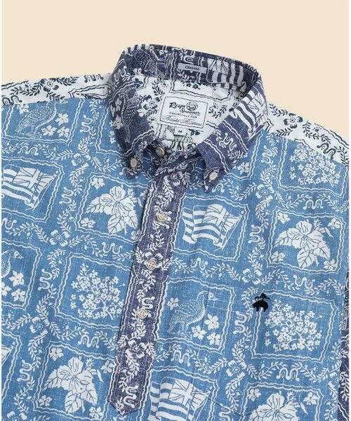 Brooks Brothers / ブルックス ブラザーズ シャツ・ブラウス | Brooks Brothers×Reyn Spooner　コットン／ポリエステル　プルオーバー　ファン　アロハシャツ | 詳細3