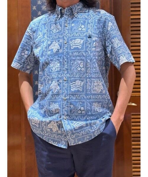 Brooks Brothers / ブルックス ブラザーズ シャツ・ブラウス | Brooks Brothers×Reyn Spooner　コットン／ポリエステル　ボタンダウン　アロハシャツ | 詳細19