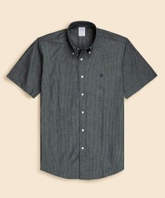 Brooks Brothers / ブルックス ブラザーズ シャツ・ブラウス | ハイカウントコットン　GFロゴ　ショートスリーブ　カジュアルシャツ　Regular