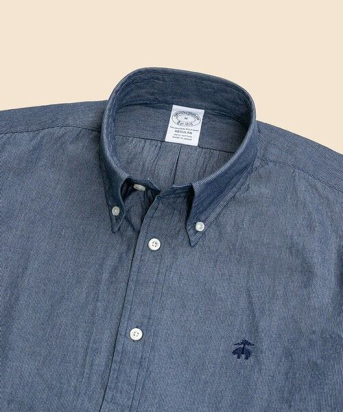 Brooks Brothers / ブルックス ブラザーズ シャツ・ブラウス | ハイカウントコットン　GFロゴ　ショートスリーブ　カジュアルシャツ　Regular | 詳細3