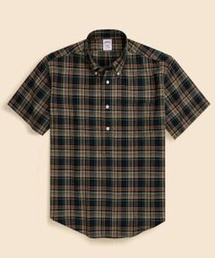 Brooks Brothers / ブルックス ブラザーズ シャツ・ブラウス | コットン　マドラスチェック　ショートスリーブ　プルオーバーシャツ